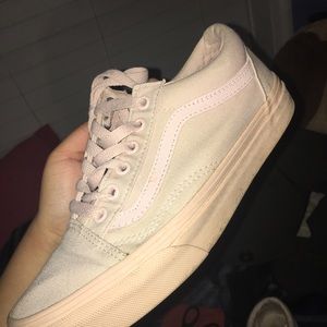 Peach blush vans